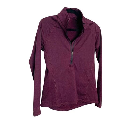 Tesla Women’s Maroon Wine 1/2 Zip Pullover Size Medium - Picture 3 of 9